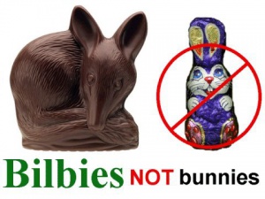 Bilbies not bunnies