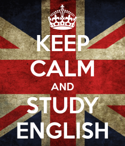 Keep calm and study English